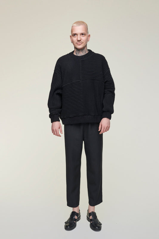BALI 3D SWEATER / BLACK