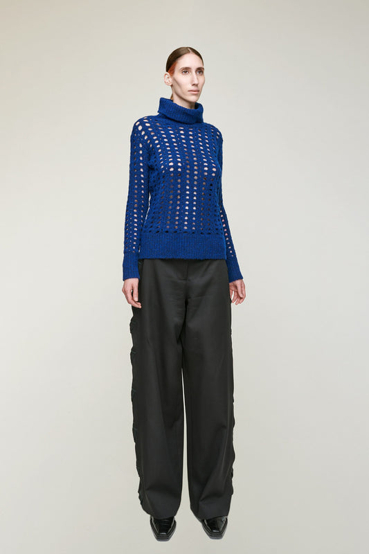 LANA TURTLENECK / NAVY BLUE