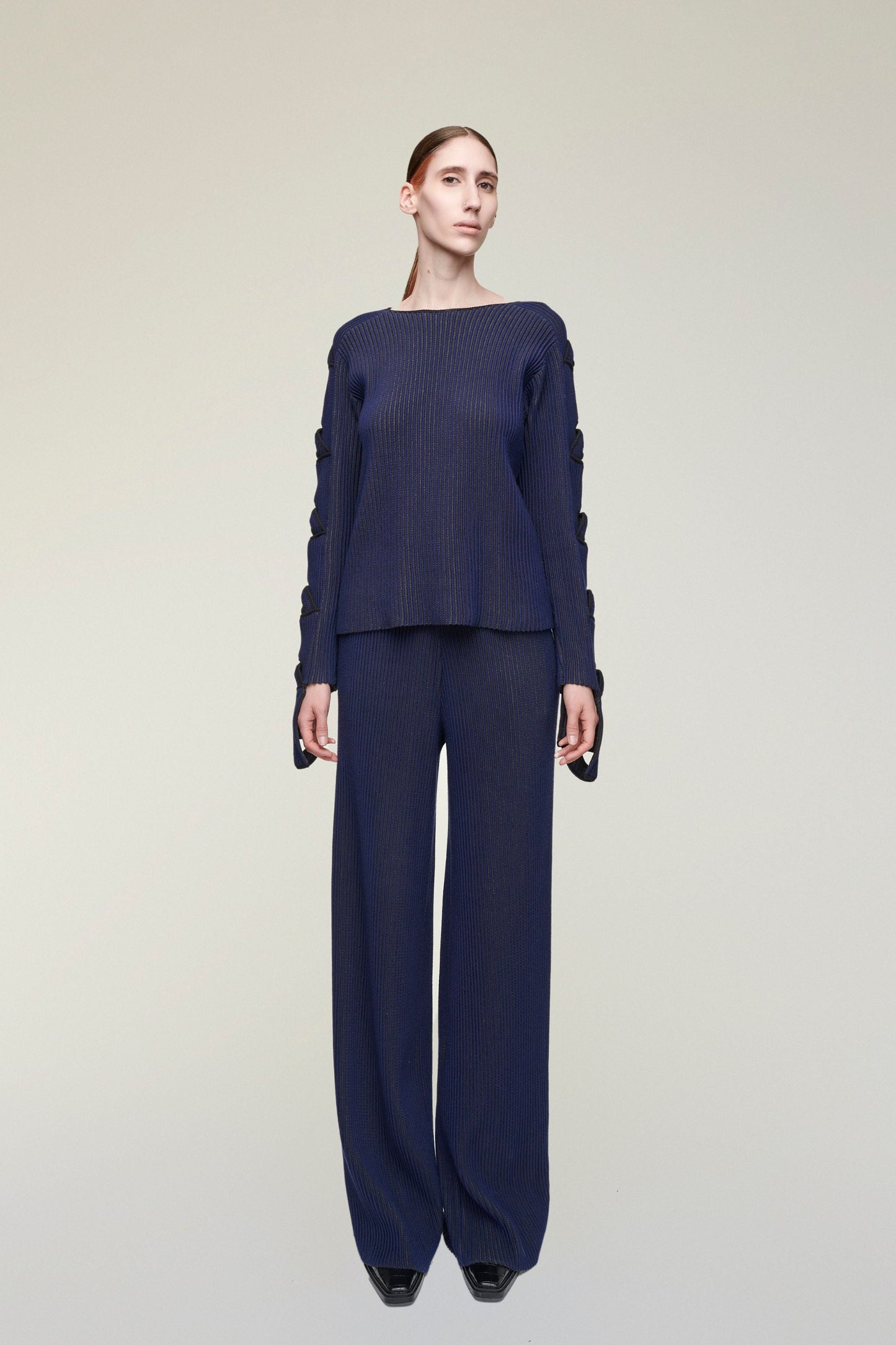 RUI 3D KNIT WIDE PANTS