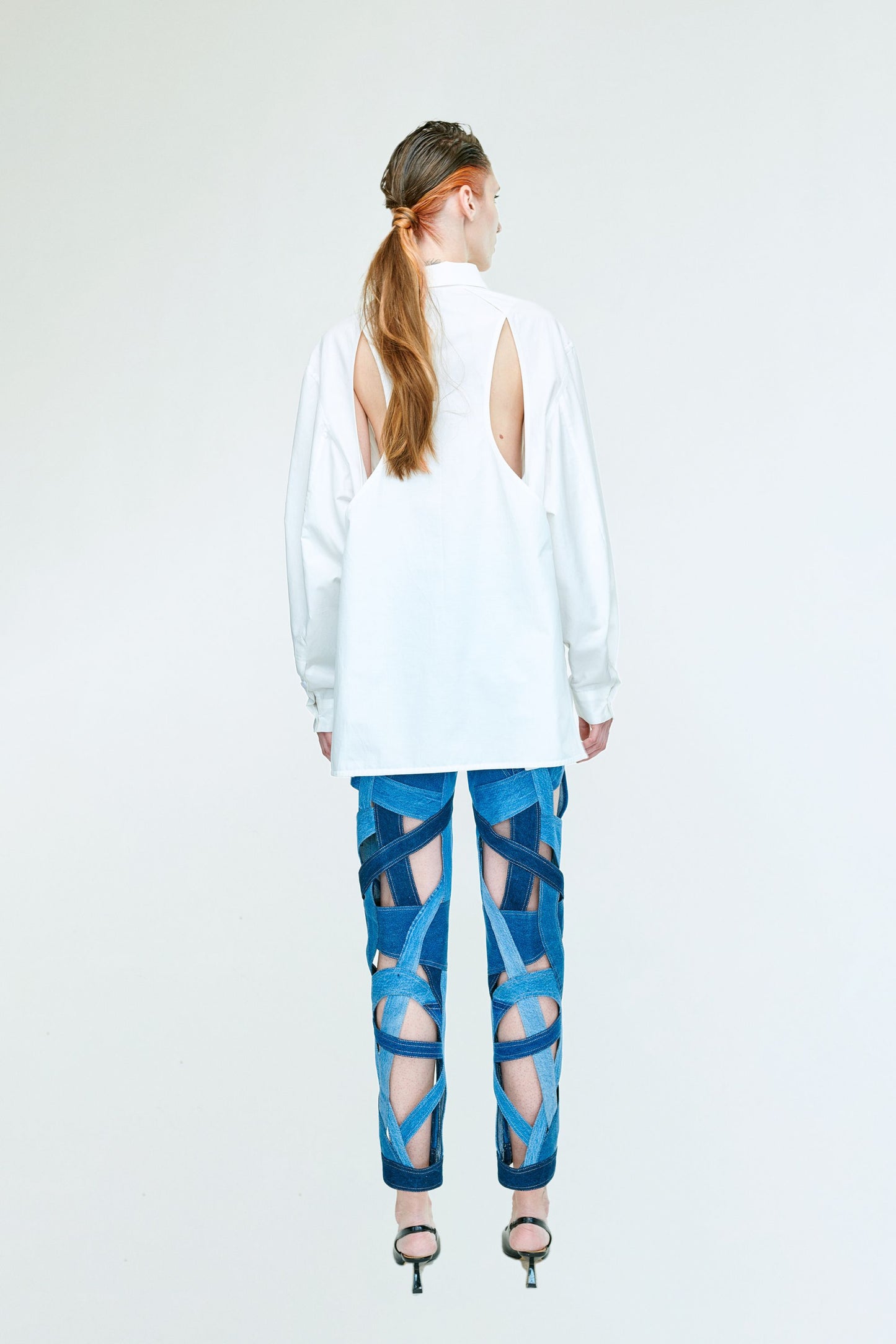 KATA BOXY FIT POPLIN SHIRT / WHITE