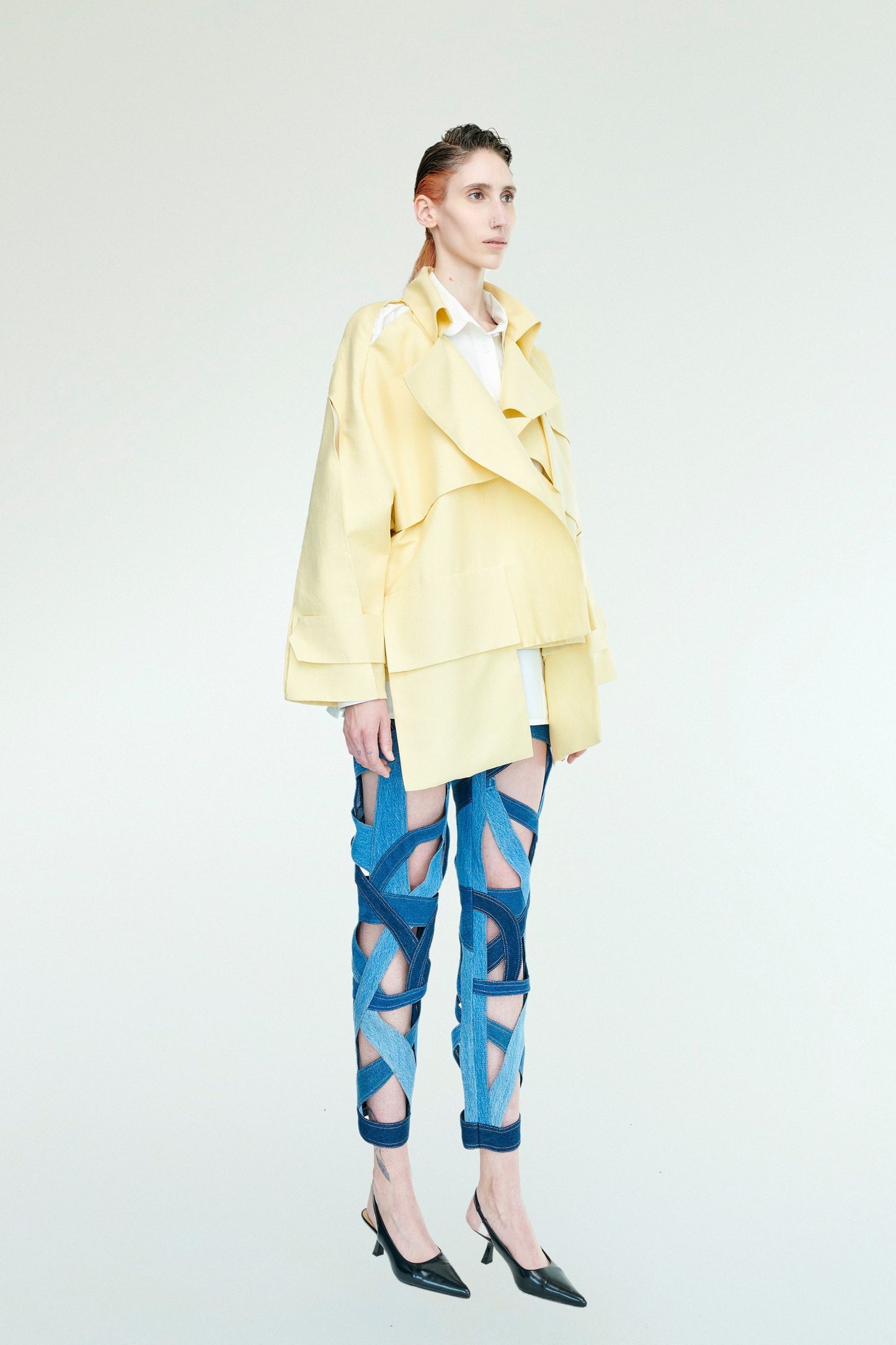 TASH HAND STITCHED BOXY BIKER JACKET