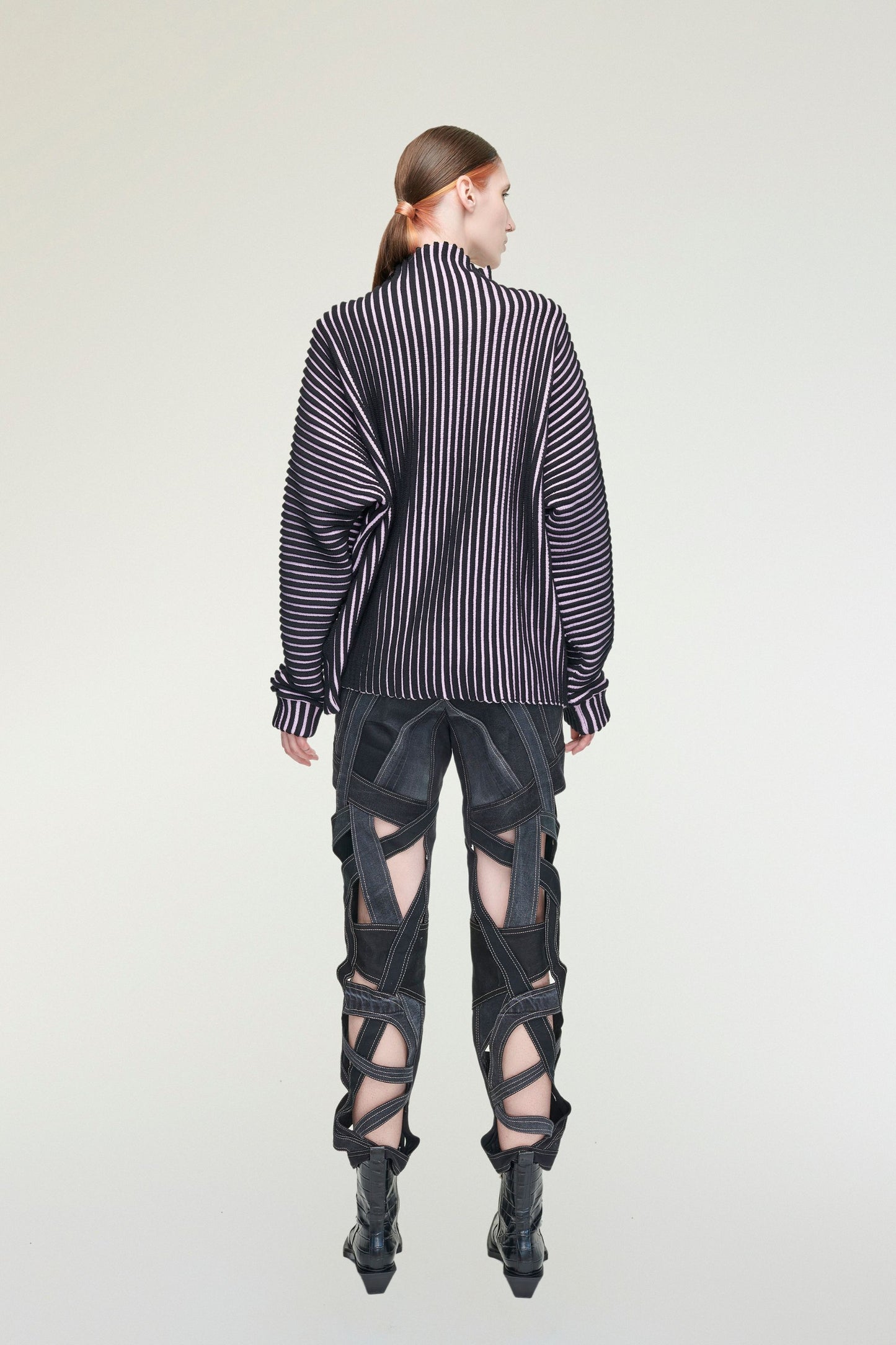 BALI 3D SWEATER / LILAC