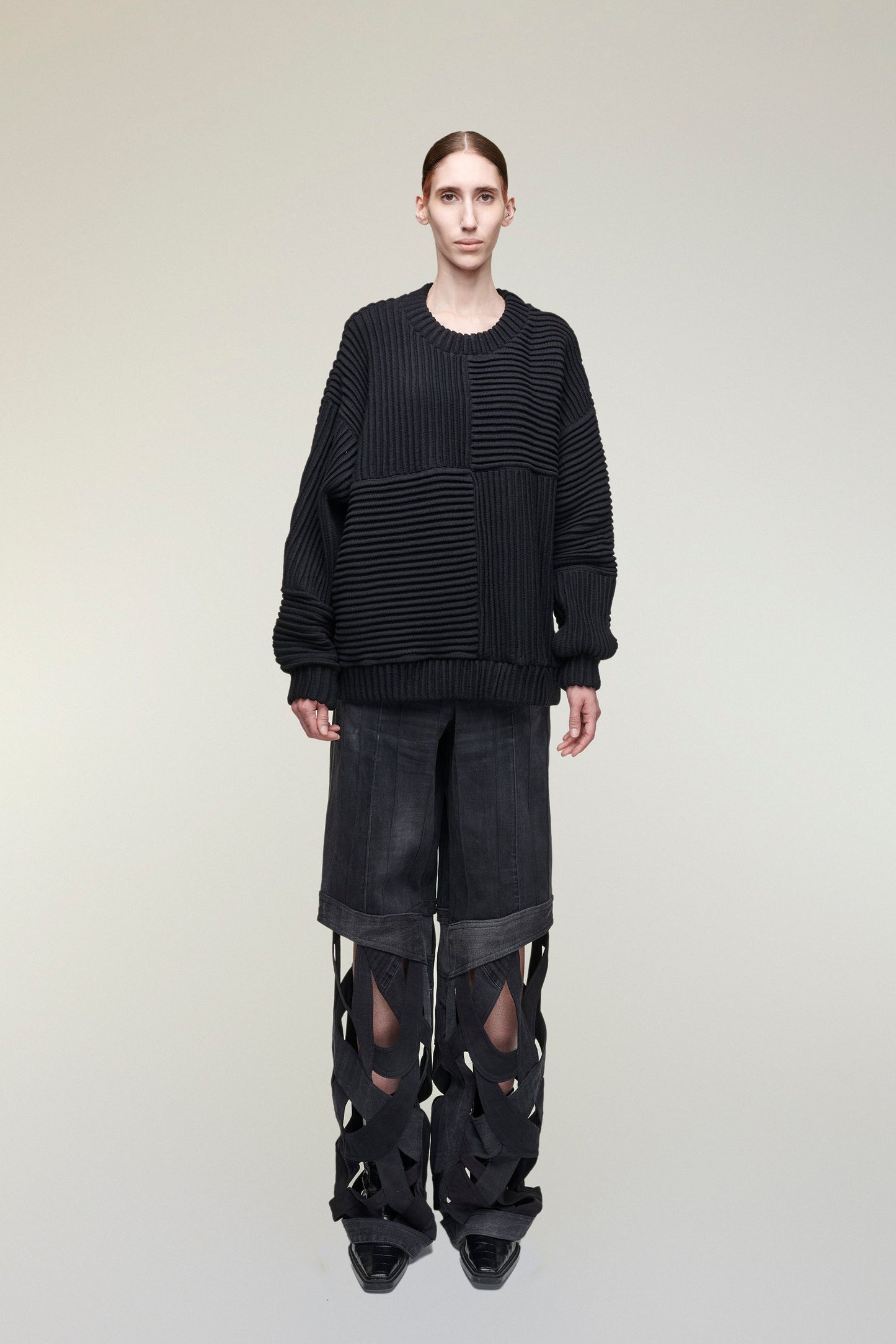 BALI 3D SWEATER / BLACK
