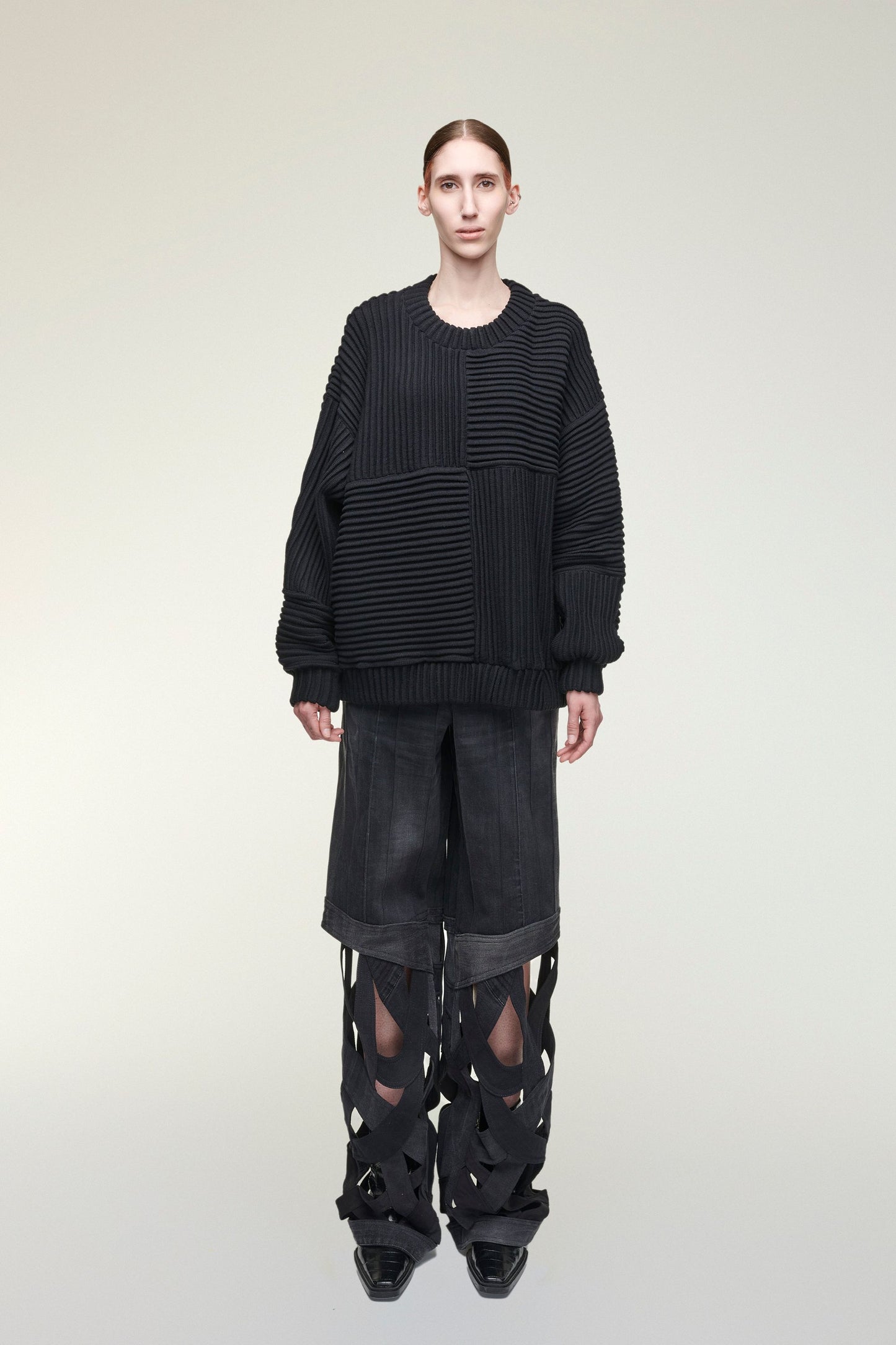 BALI 3D SWEATER / BLACK