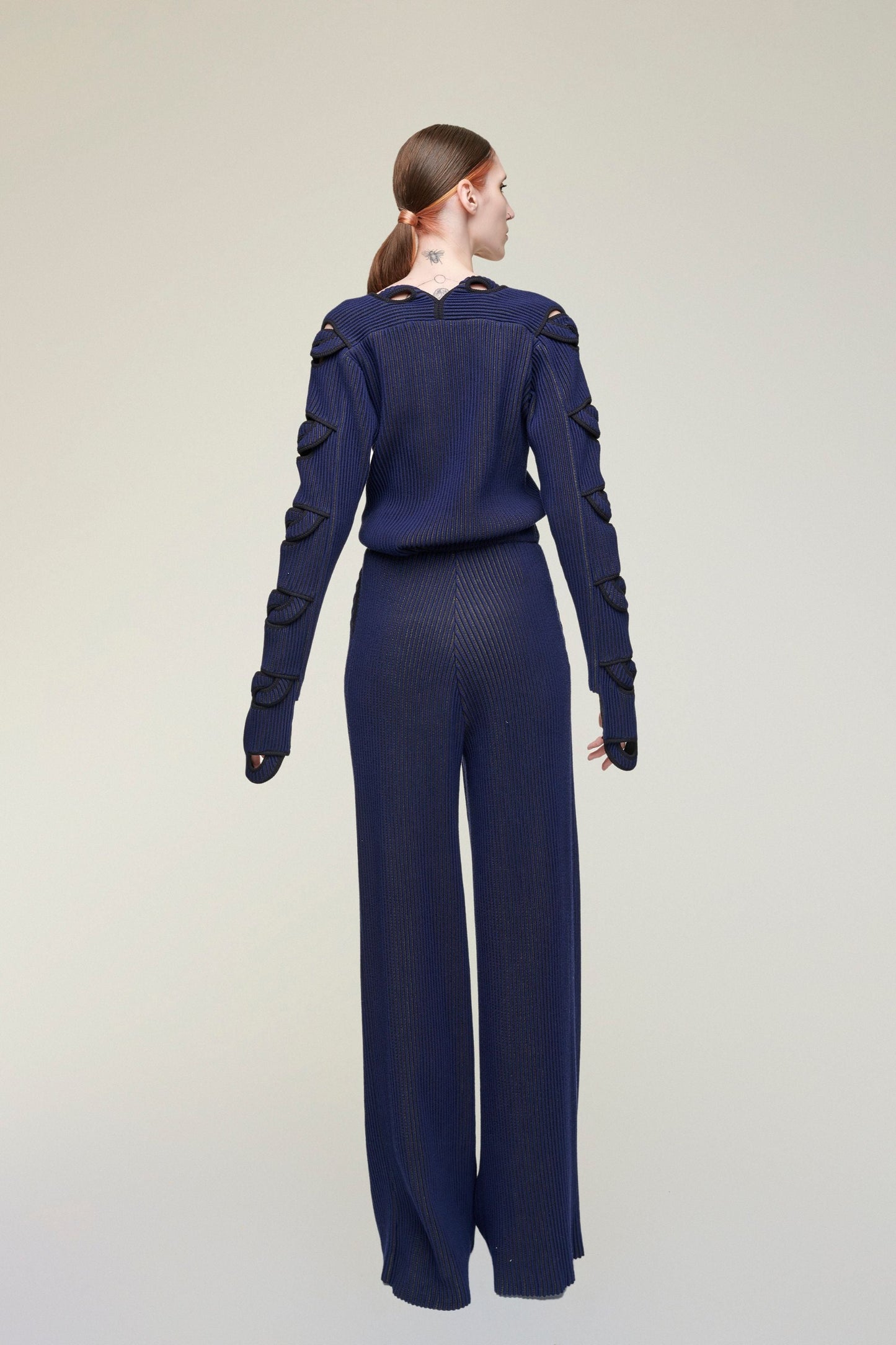 RUI 3D KNIT WIDE PANTS