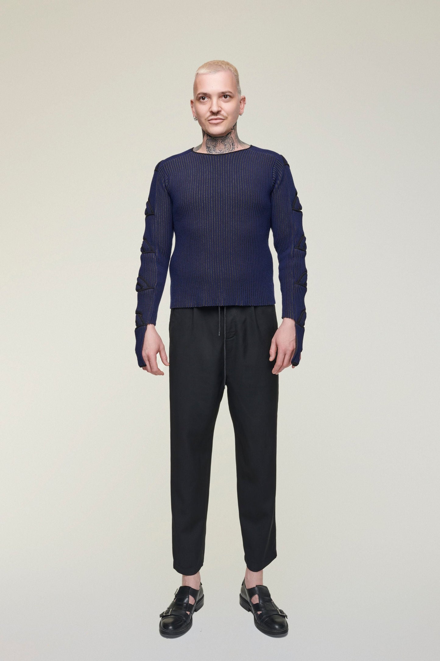 RUI 3D KNIT WIDE PANTS