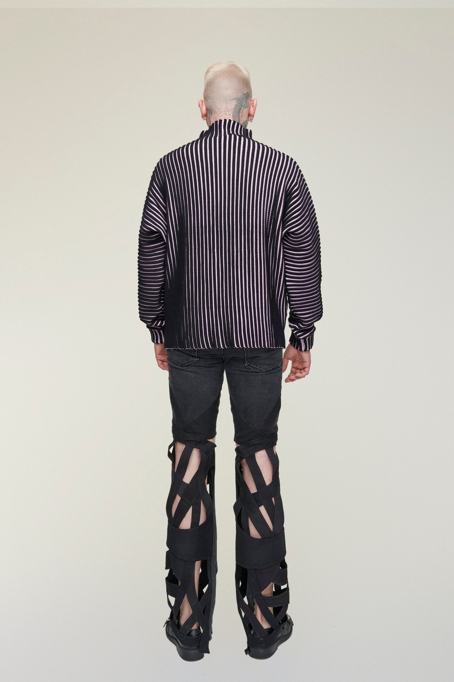 BALI 3D SWEATER / LILAC