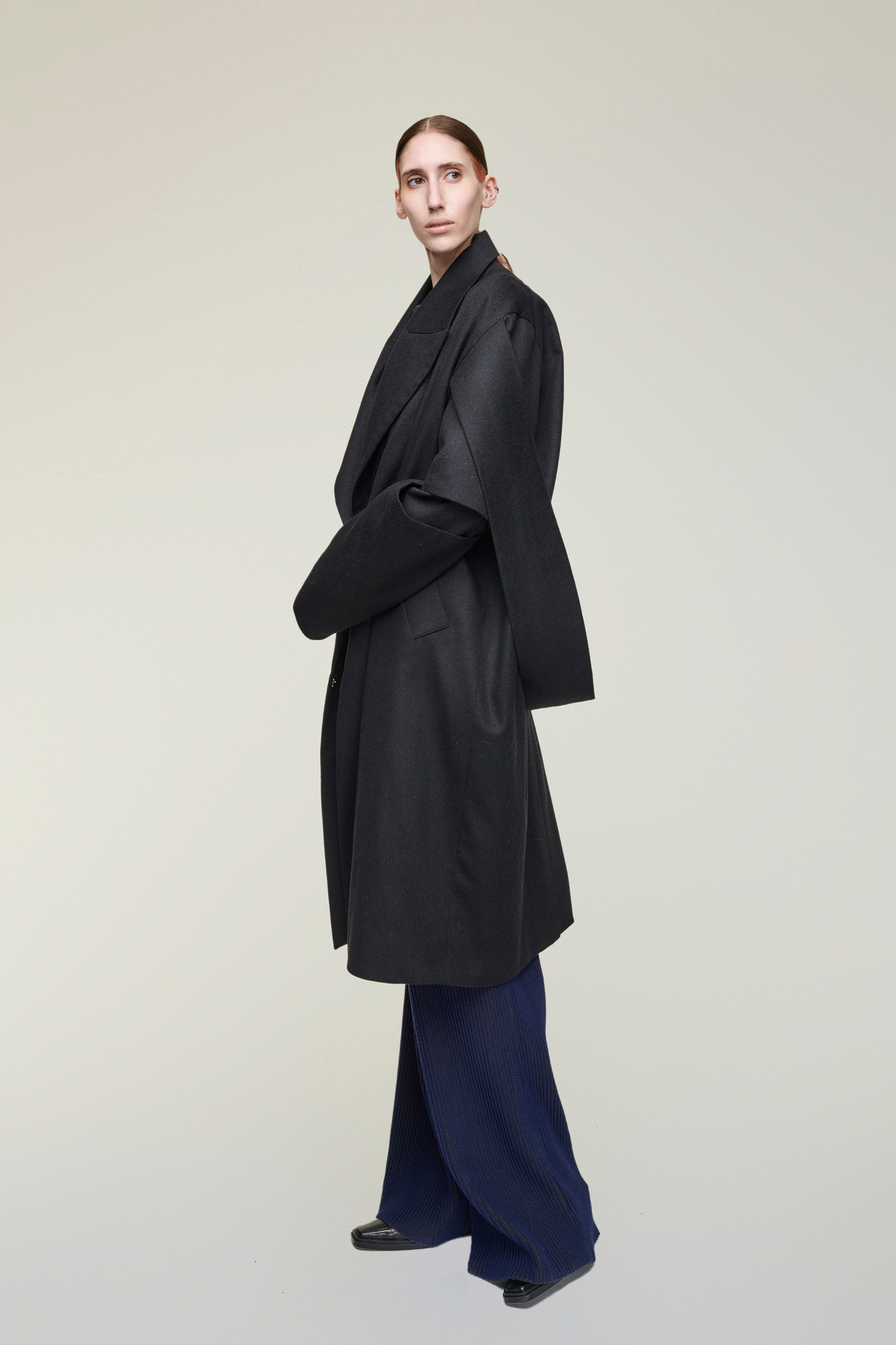 ICON SIGNATURE LONG WOOL COAT